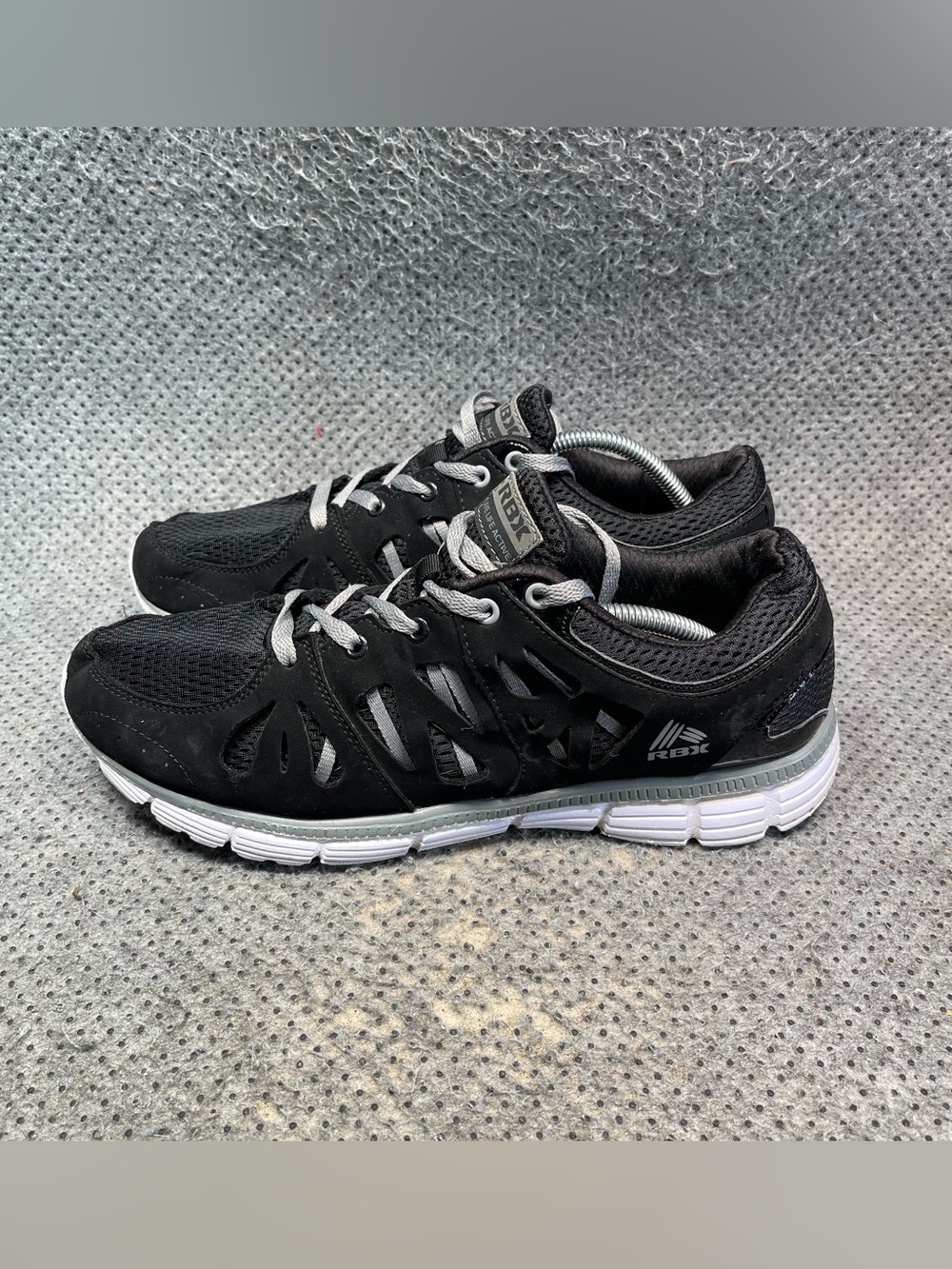 RBX Live Life Active Black Running Shoes Size 12 Men’s